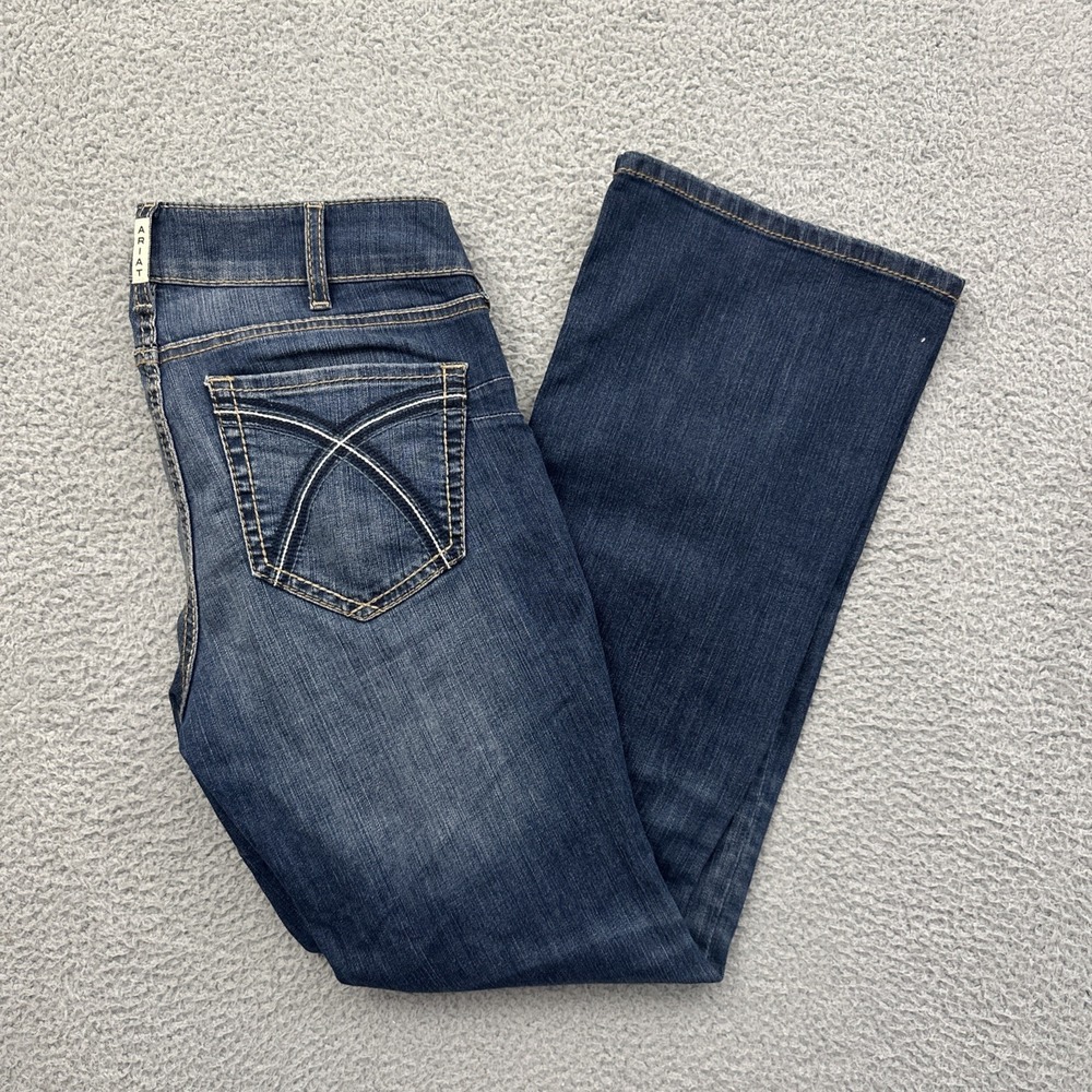 Ariat Perfect Rise Rosa Bootcut Jeans Western Rodeo Cowgirl Women's 30S x 30